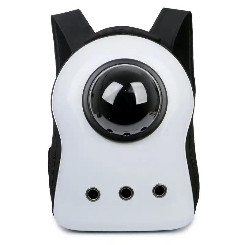 plastic cat backpack