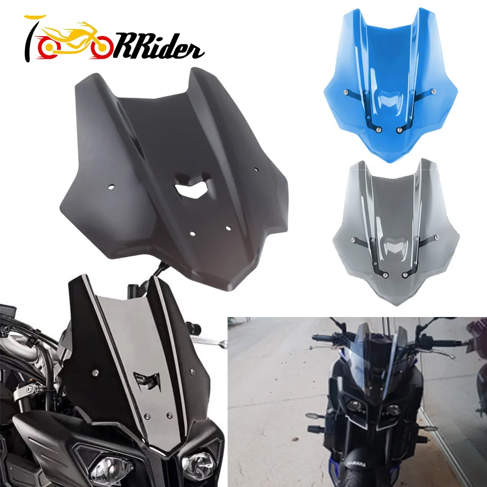 Мотоцикл FZ 10 MT лобовое стекло козырек Viser Weind дефлектор для Yamaha FZ10 MT10 2016 2021 2017 2018| |