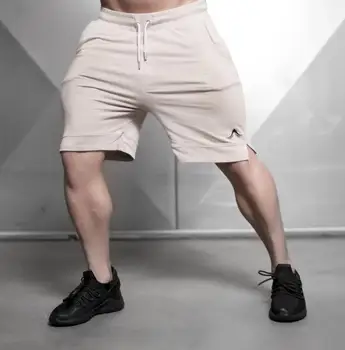 

2019 Summer Mens Brand Jogger Sporting Shorts Slimming Men Black Bodybuilding Short Pants Male Fitness Gyms Shorts for workout