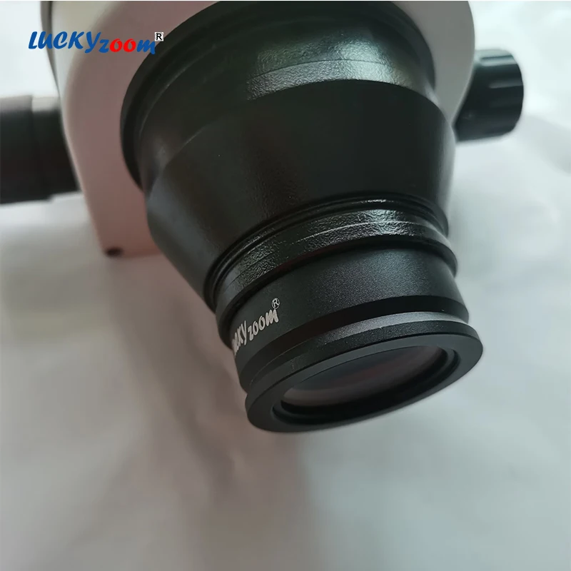 WD177mm Objective Len For Stereo Microscope Binocular Trinocular Stereo Microscopio Barlow Len 0.5X Optical Glass Accessories