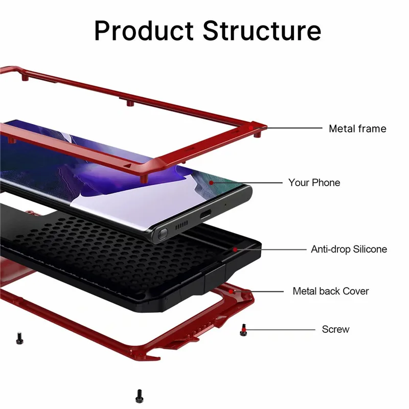 metal case for samsung note 20ultra (25)