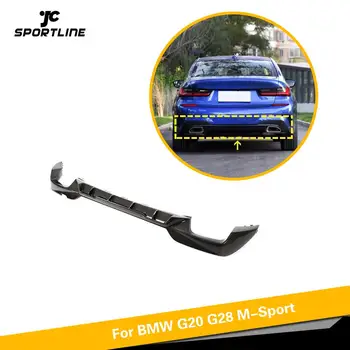 カーボンファイバーリアバンパーディフューザー Bmw G G28 M スポーツ M ハイテク 19 車リアディフューザーリップ Isuka 가게