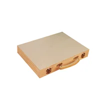 88 шт./компл. Профессиональный начинающих канцелярские DIY школьная бутылку воды Цвет Ручка инструмент кисти деревянная коробка подарок для детей взрослых искусства