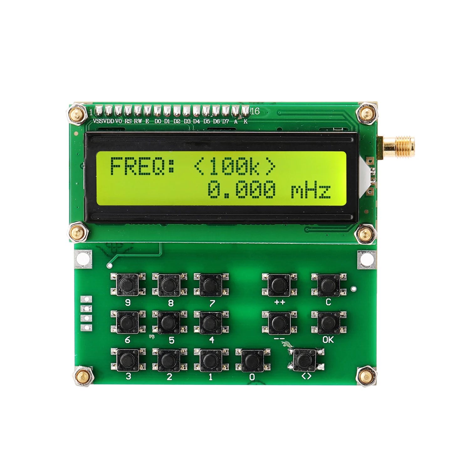 Генератор сигналов ADF4351 VFO генератор с переменной частотой от 35 до 4000 МГц цифровой