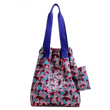 

2020 women canvas waterproof swimming bag purse wet and dry separation nylon outdoor beach harness pocket waterproof bag