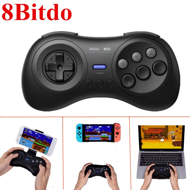 Беспроводной геймпад 8BitDo M30 для Nintendo Switch, PC, macOS и Android для sega Genesis и sega Mega Drive-sega Genesis