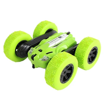 

Rc Car High Speed 3D Flip Remote Control Car Drift Buggy Crawler Battery Operated Stunt Machine Radio Controlled Cars Green
