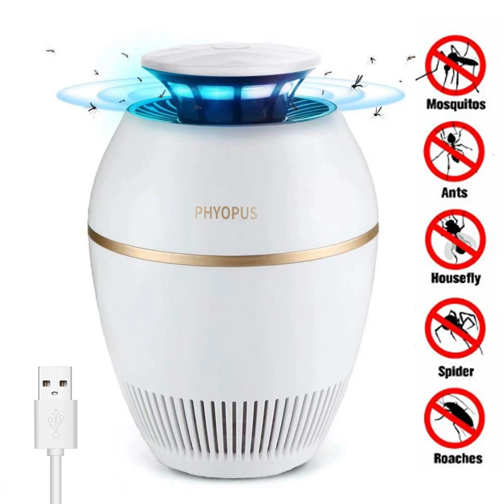 Анти moustique moskito killer электрическая лампа от комаров, безопасная от комаров, USB, светодиодный светильник от насекомых для дома