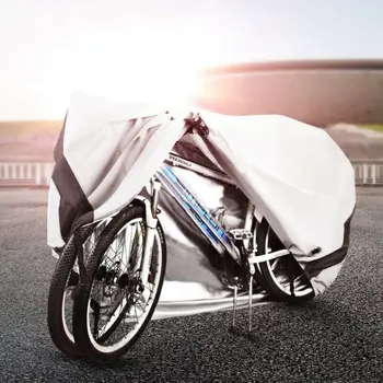 

Waterproof Silk Polyester Bicycle Bike Cycling Rain Cover Outdoor Dust Protector