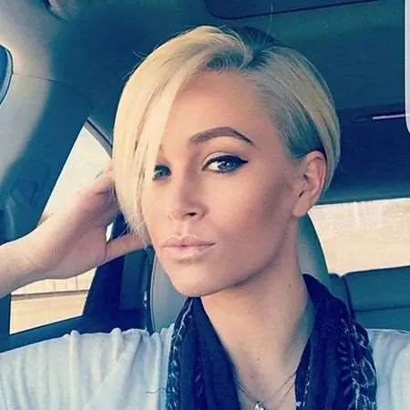 Short Ombre Straight Hair Frontal Peruvian Lace Wig photo review