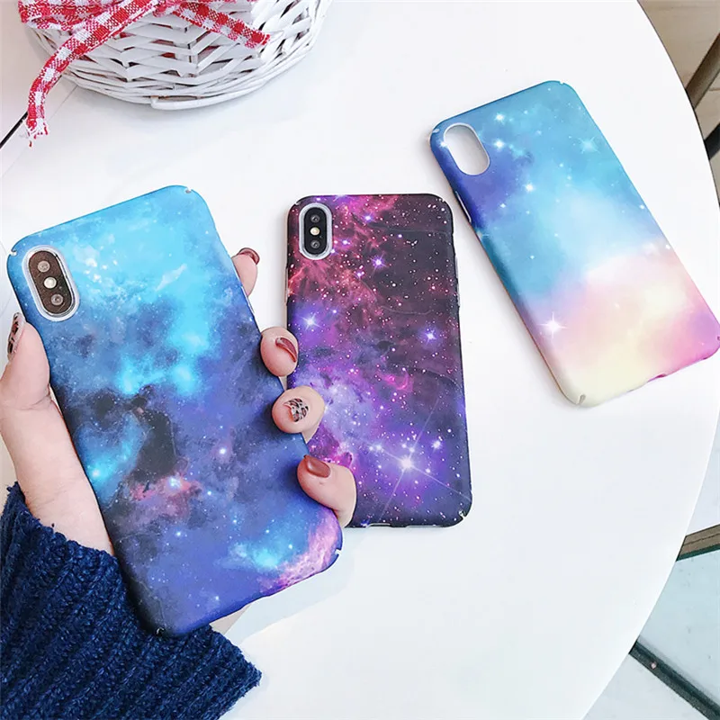 

night sky Magic case Phone Case For iPhone 7 8 Plus XS Max XR Cases For iPhone X 8 7 6 6S Plus Hard Cover