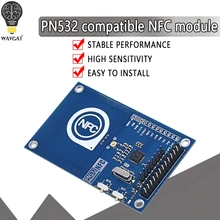 Módulo preciso nfc de 13.56mhz pn532 para arduino compatível com módulo de cartão raspberry pi/nfc para ler e escrever