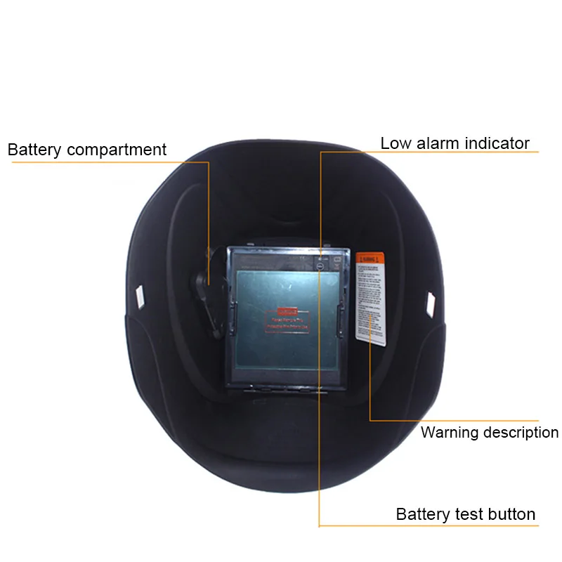 

Big View Eara 4 Arc Sensor Solar Auto Darkening TIG MIG MMA Welding Mask Helmet OD889
