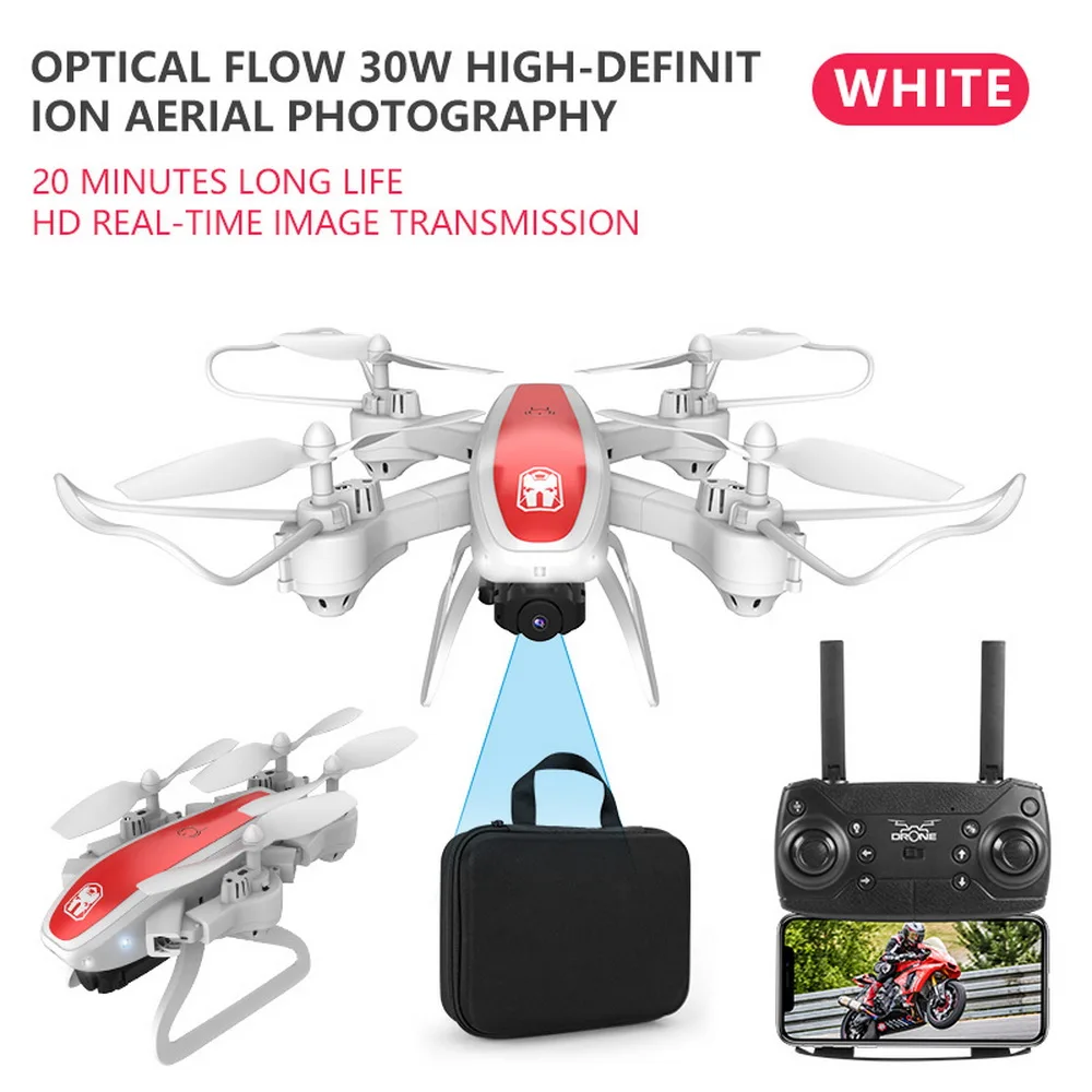 Дрон KY909 HD 4K WiFi видео live fpv Дрон светильник с потоком держать высоту четырехосный самолет одна кнопка взлет Дрон с камерой квадрокоптер с камерой квадракоптер квадрокоптер аккумулятор квадракоптер с камерой - Цвет: 480P