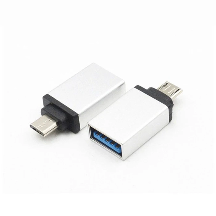 Micro USB к USB OTG адаптер Micro USB мужчина к USB женщина для смартфона сотовый телефон игры конвертер DQ-Drop