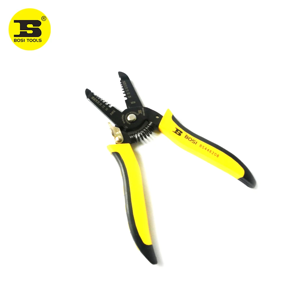 

BOSI multi-purpose wire stripper cutting plier 0.6-2.6mm2