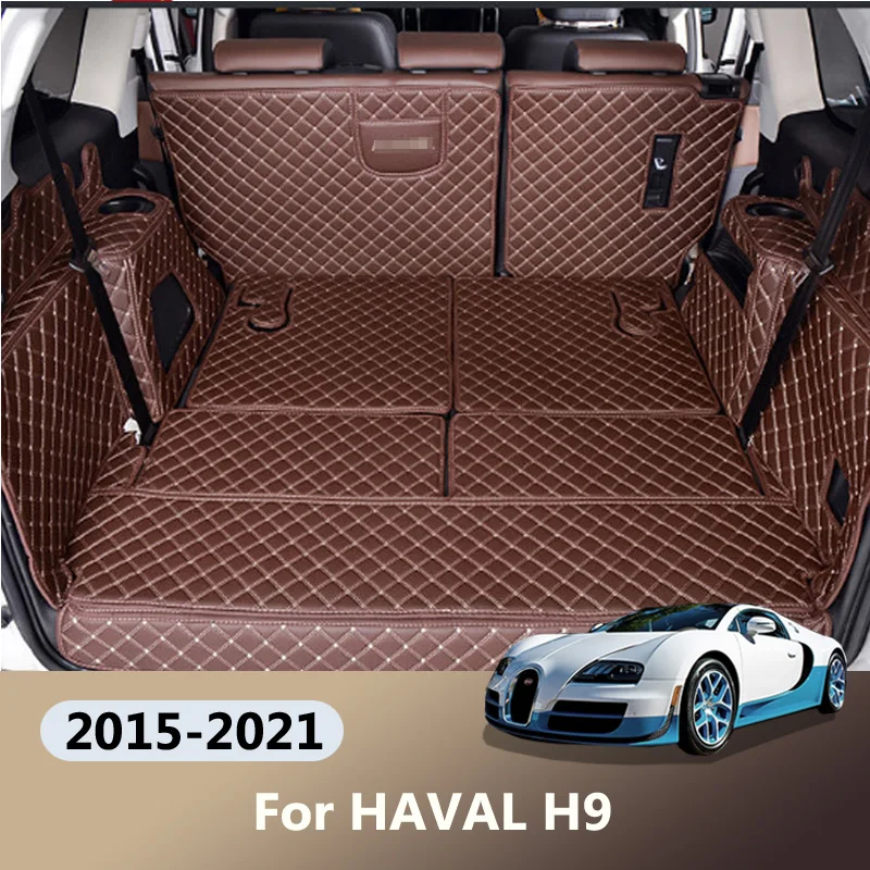 Leather Trunk Protection Mat Interior Cover part auto styling for Great