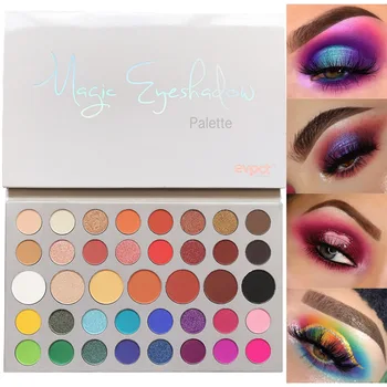 

evpct 39 Colors Matte Glitter Eyeshadow Palette Shimmer Pigment Brown Rainbow Eye Shadow Cosmetic Evpct