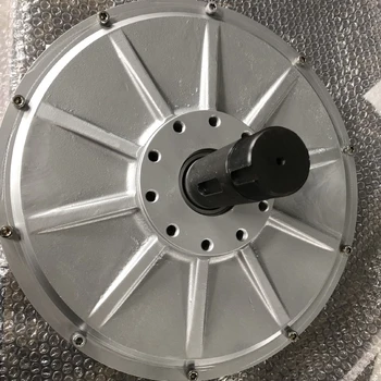 شراءCE 10KW 1000RPM 220 فولت التيار المتناوب القرص PMG الدوار الداخلي ثلاث مراحل Coreless مولد المغناطيس الدائم المولد