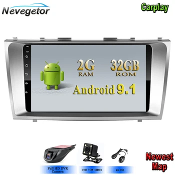 

9‘’ Car Multimedia Player Android 9.1 For Toyota Camry 2006-2011 Wifi GPS Bluetooth Radio Stereo audio media Player No DVD