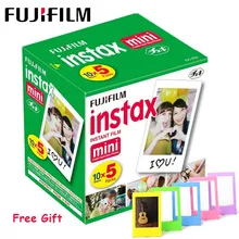 Фотобумага Fujifilm Instax Mini 3 дюйма с белыми краями для камеры моментальной печати Polaroid FUJI Instax Mini LiPlay Mini 9 8 7s 25 70 90