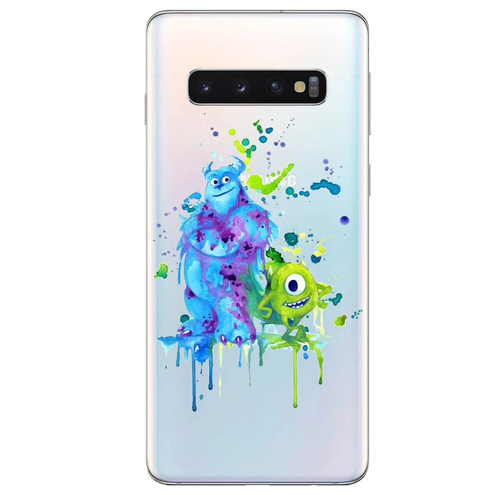 Мягкий силиконовый чехол для телефона из ТПУ, подходит для samsung Galaxy M20 M10 S6 S7 S8 S9 S10Plus Note8 Note9, акварель, alien buzz lightyear