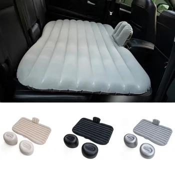 

Car Air Mattress Travel Bed Moisture-proof Inflatable Mattress Air Bed Car Back Seat Sofa for Car Interior With Air Pump