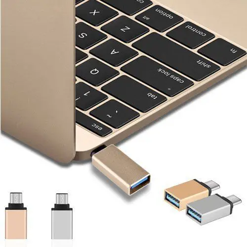 USB C OTG Adapter Fast USB 3.0 To Type C Adapter For MacbookPro Xiaomi Huawei Mini USB Adapter Type-C OTG Cable Converter