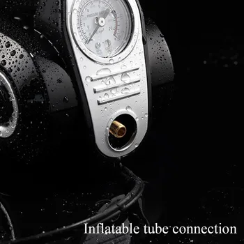 

4 In 1 Tire Inflate Digital Display Wet Dry Low Noise Dust Collect Pump Pressure Car Vacuum Cleaner Rechargeable Multifunctional