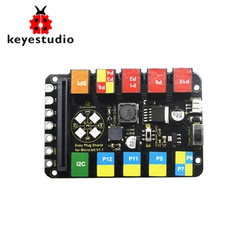 

Keyestudio EASY Plug Shield V1.1 For Microbit / Arduino