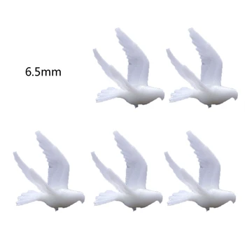 

5Pcs Silicone Mini Dove of Peace Modeling Resin Mold Landspace Fillings Resin Jewelry Fillings Resin Casting Art Crafts
