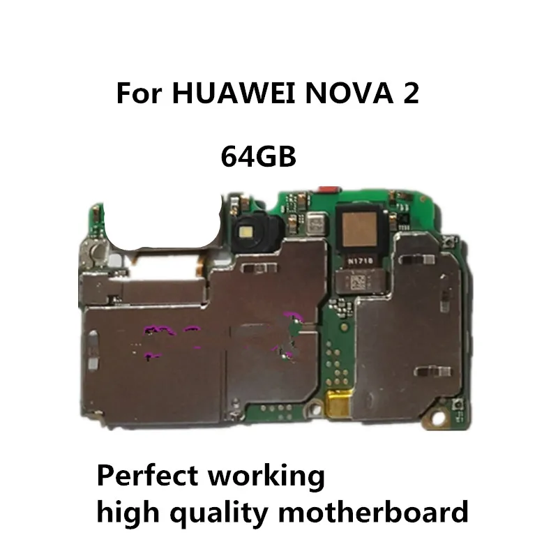 Материнская плата для HUAWEI NOVA 2 64 ГБ разблокированная оригинальная материнская EMUI