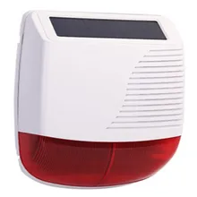 Открытый 433MHz беспроводной стробоскоп сирена/светильник на солнечных батареях