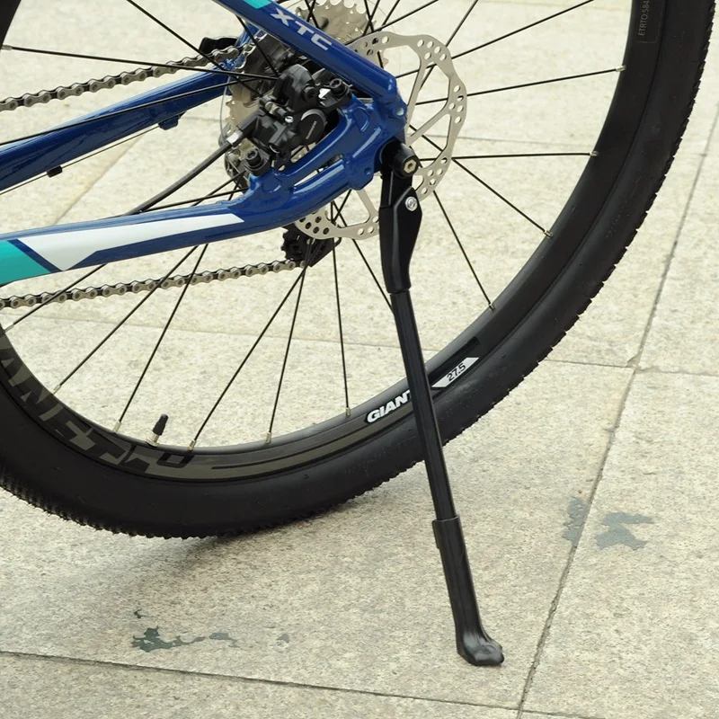 

Carbon Fiber Bicycle Kickstand Mountain Bike Parking Rack Support Holder Quick Release Axle Foot Stool Side Ladder Bike Stays