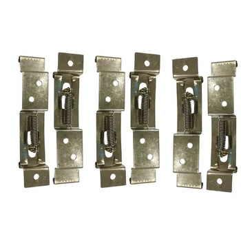 

Frame Holder Easy Install Exterior Accessories Stainless Steel License Mount Bracket Number Plate Clips Car Trailer Spring Auto