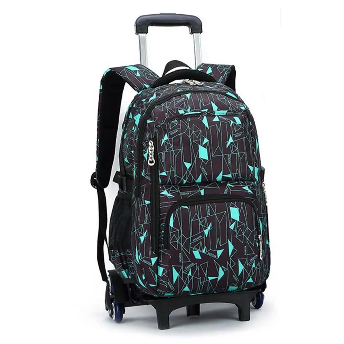 

6 Wheels Children School Bag Rolling Luggage Travel Backpack Capacity Suitcase Trolley Carry on Duffle Bag Waterproof Schoolbag