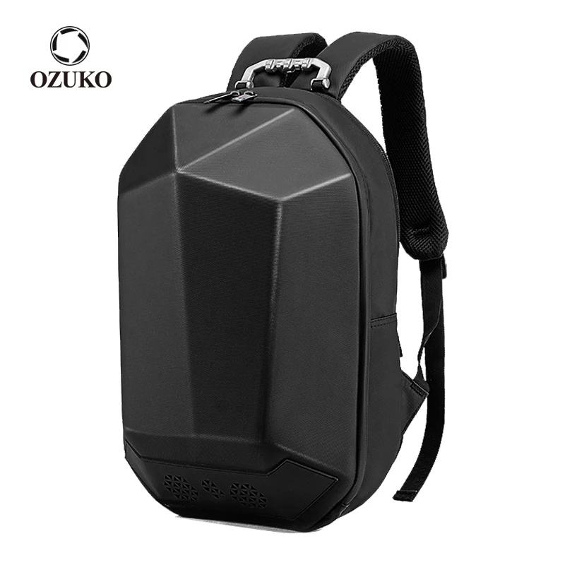 Рюкзак OZUKO мужской для ноутбука 15 6 дюйма модный ранец с USB-зарядкой и Bluetooth