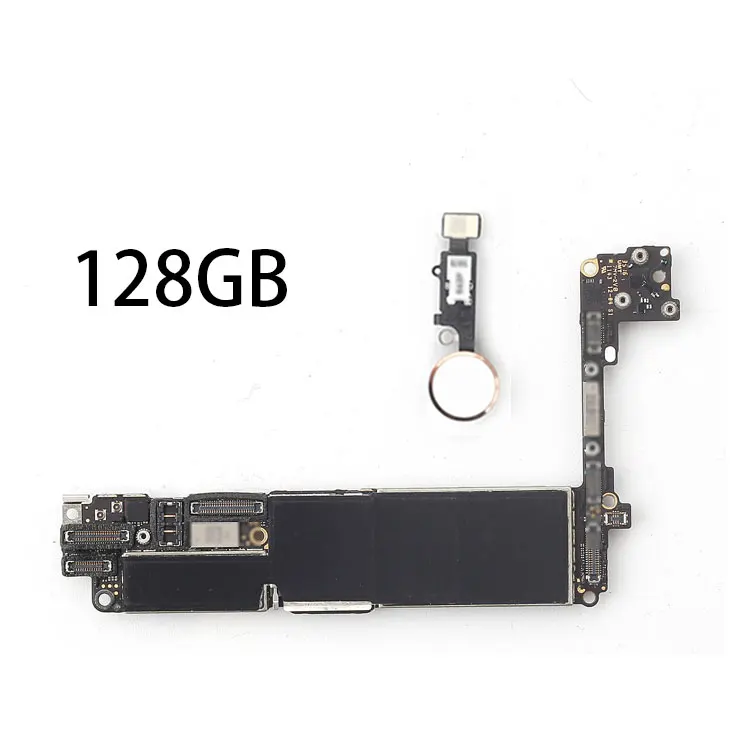 32 ГБ/128 ГБ/256 ГБ для iphone 7 материнская плата без/с Touch ID, оригинальная разблокированная материнская плата для iphone 7 - Цвет: 128GB (Gold)
