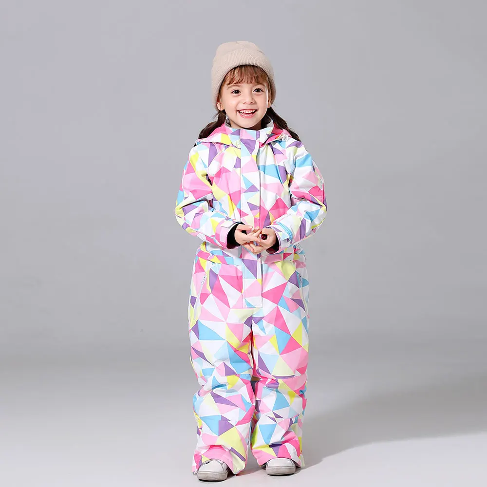 

New Winter Kids Piece Ski Suit FSJ Children Brands Waterproof Warm Girls Snow Jacket Skiing And Snowboarding Jacket For Child