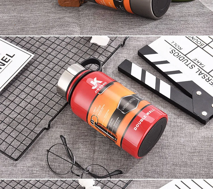 304 stainless steel space pot Russian mug outdoor portable large capacity insulation pot custom sports bottle