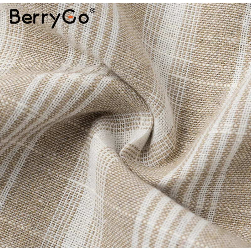 BerryGo, повседневные, полосатые, хлопковые, женские шорты,, уличная одежда, с поясом, высокая талия, летние шорты, женские, для отдыха, пляжные, популярные, мини шорты