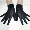 Тонкие черные перчатки из шелка, CYF9165 ► Фото 2/5