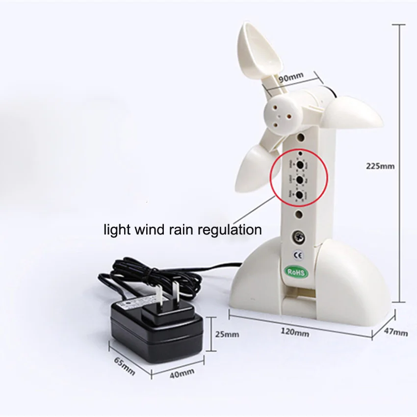 Sensor Detector de lluvia/viento con cable inalámbrico, función de cierre automático para abridor de ventanas automático inteligente