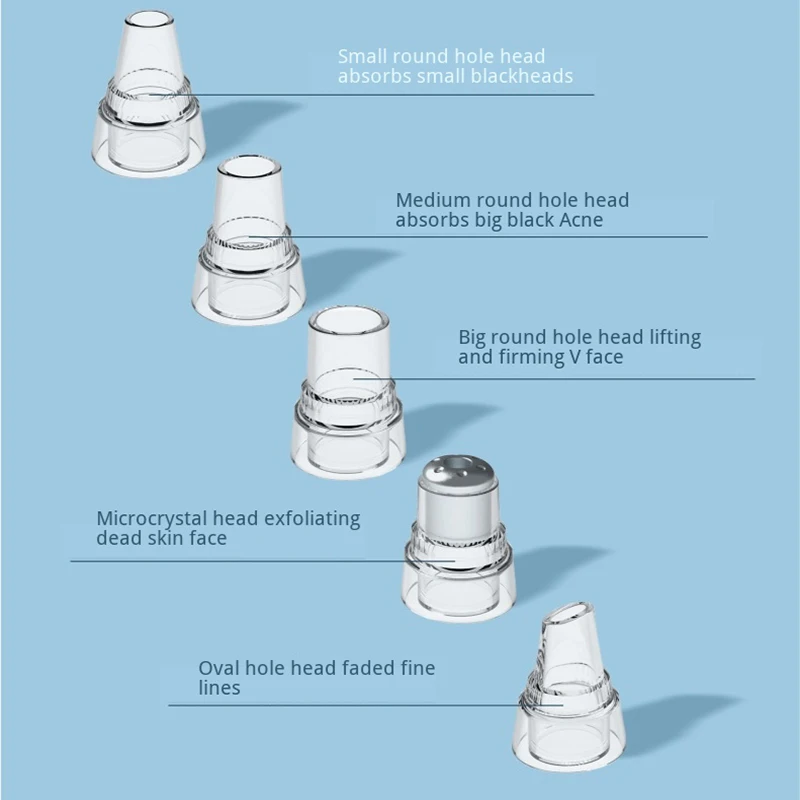 Многофункциональный пылесос, средство для ухода за кожей лица в черный горошек, для угревой сыпи, сужает поры, улучшает кожу, удаляет черные головки