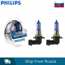 Philips 9006 HB4 12V 55W DiamondVision 5000K белый светильник, автомобильный головной светильник, автомобильные галогенные оригинальные лампочки