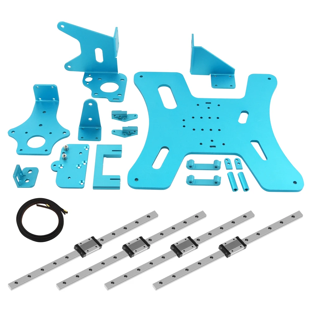 

Twotrees BLV 3d Printer parts Upgrade Kit Including Gates X/Ybelts Screws Aluminum Plates Genuine Linear Rail For Ender 3 Pro
