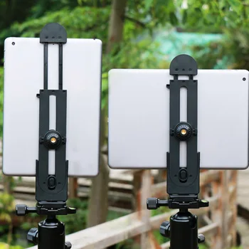 

Tablet Holder Head For Photography Live Broadcasting Video Adjustable Clip Bracket Mount Head Adapter Tablet Clamp Holder