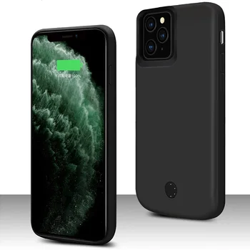 

Portable Mobile Battery Charger Case for iPhone 11 Pro max Power Bank Backup External Battery Portable Charger Phone Cover Case