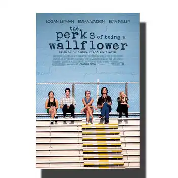 

M673 The Perks of Being a Wallflower Emma-Watson Poster 12x18 Print Canvas Wall Pictures Decoration 24x36in