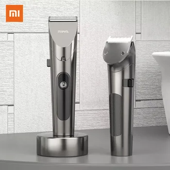 

2020 New Xiaomi RIWA Personal Electric Hair Trimmer Clipper Strong Power Steel Cutting Head With LED Screen Washable